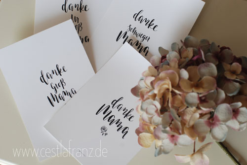 Muttertag printables